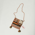 Otantik El Dokuma Yün Heybe Kilim Çanta, rengarenk, 25x26 cm — Halıcızade