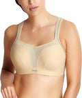 Panache Women's High Impact Underwire Sports Bra, Latte, 36F