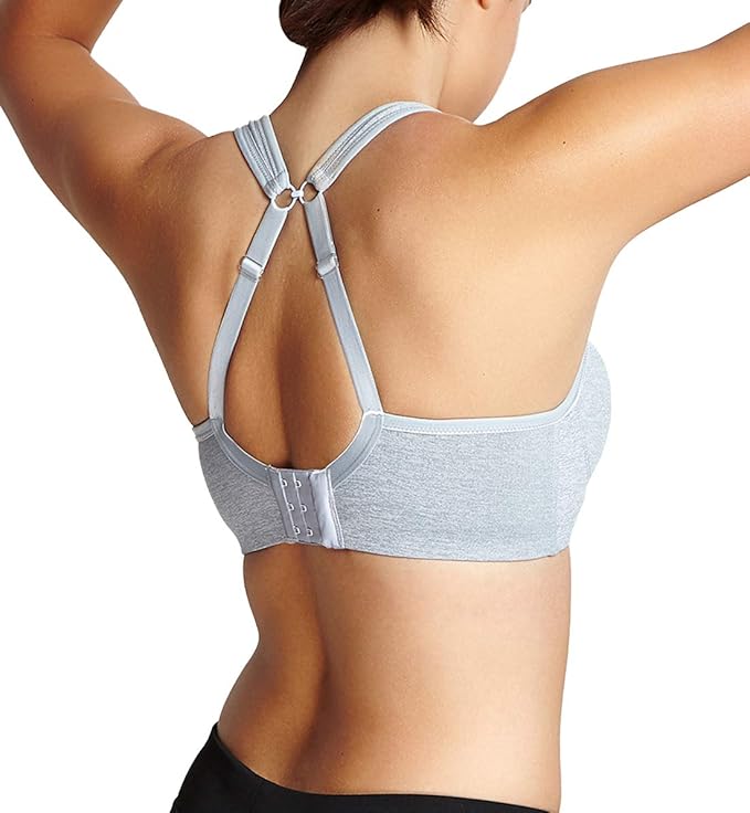 Panache Women's Underwire Sports Bra, Grey Marl, 40GG