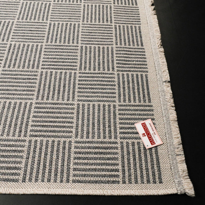 Eko Halı Panama Geometrik Desenli Makine Dokuma Kilim