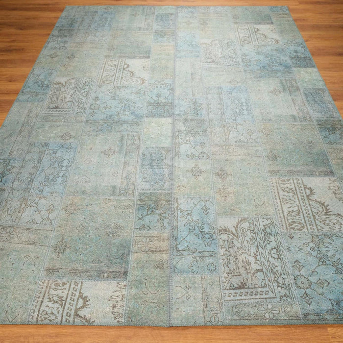 Patchwork Desenli Dijital Baskı Halı — 200x300 cm