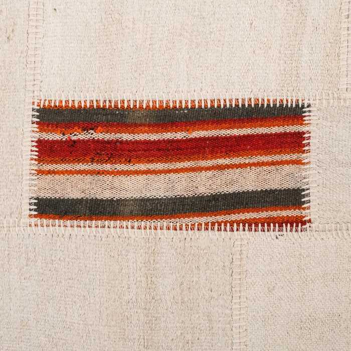 Patchwork Desenli El Dokuma Kendir Halı