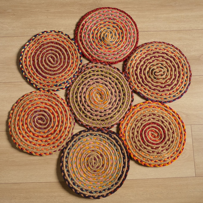 Patna Serisi Geometrik Desenli Makine Dokuma Halı — 90x90, 120x120, 150x150 cm