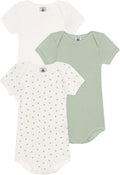 Petit Bateau Baby Boys Bodysuit, 3 Years (Pack of 3)