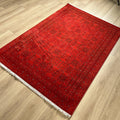 Pietra Serisi Afgan Desenli Makine Dokuma Halı, krem, 120x180 – 200x290 cm — Halıcızade