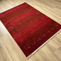 Pietra Serisi Anadolu Desenli Makine Dokuma Halı, kırmızı, 120x180 – 160x230 cm — Halıcızade