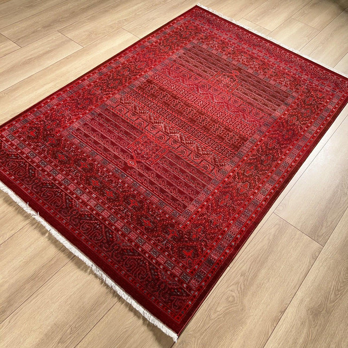 Pietra Serisi Anadolu Desenli Makine Dokuma Halı, krem, 120x180 cm — Halıcızade