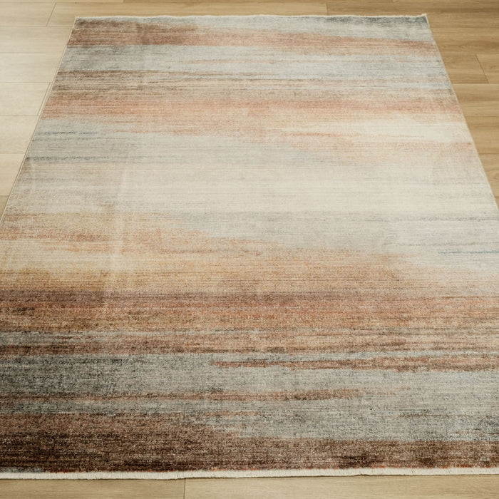 Pietra Serisi Soyut Desenli Makine Dokuma Halı — 160x230 cm