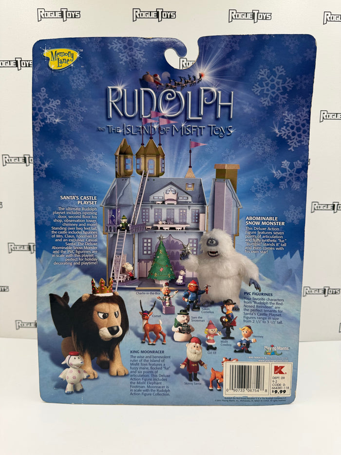 Playing Mantis Memory Lane Rudolph and the Island of Misfit Toys Abominable Snow Monster