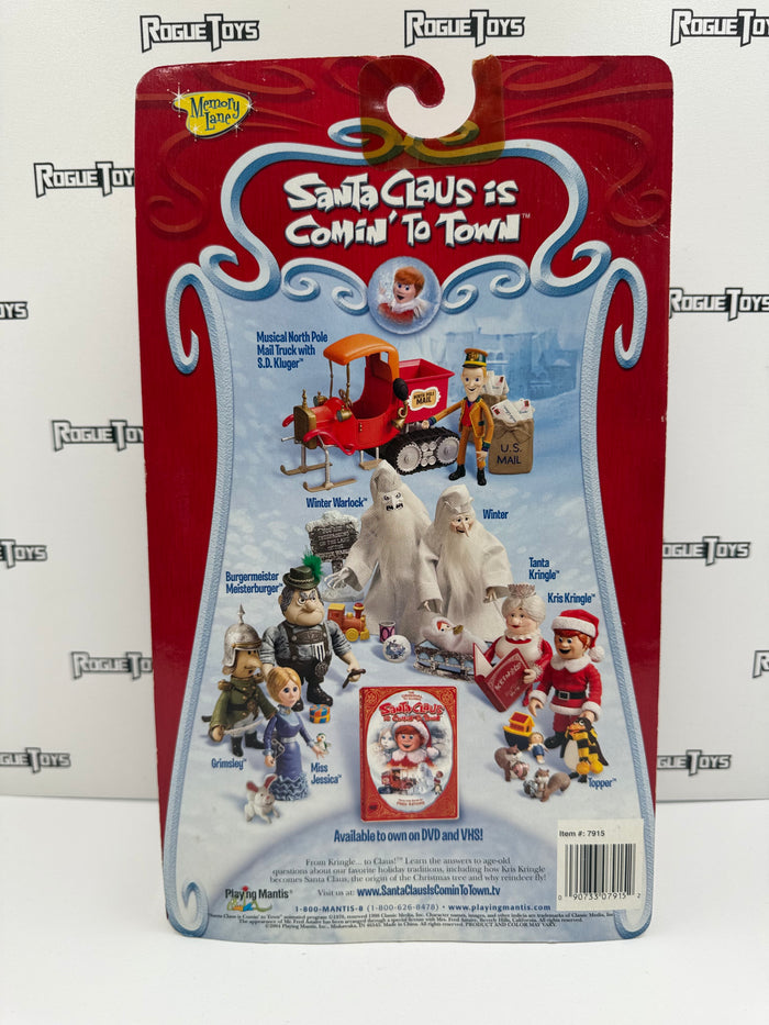 Playing Mantis Memory Lane Santa Claus is Comin’ to Town Burgermeister Meisterburger