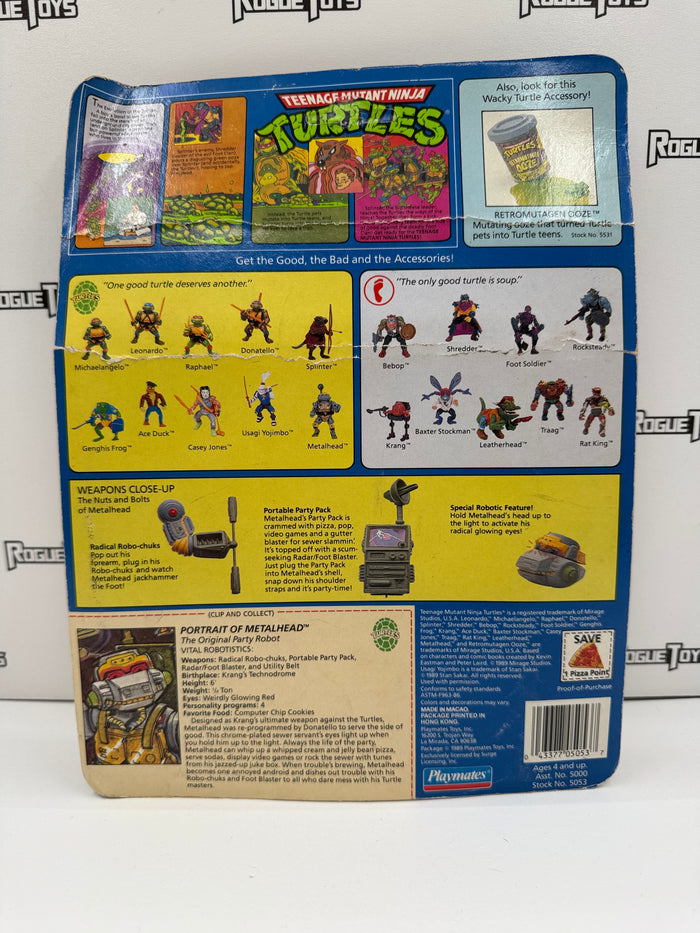 Playmates Teenage Mutant Ninja Turtles (TMNT) Metalhead