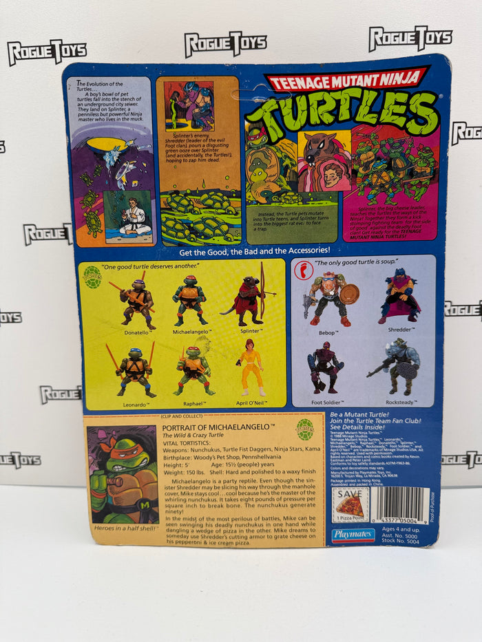Playmates Teenage Mutant Ninja Turtles (TMNT) Michelangelo