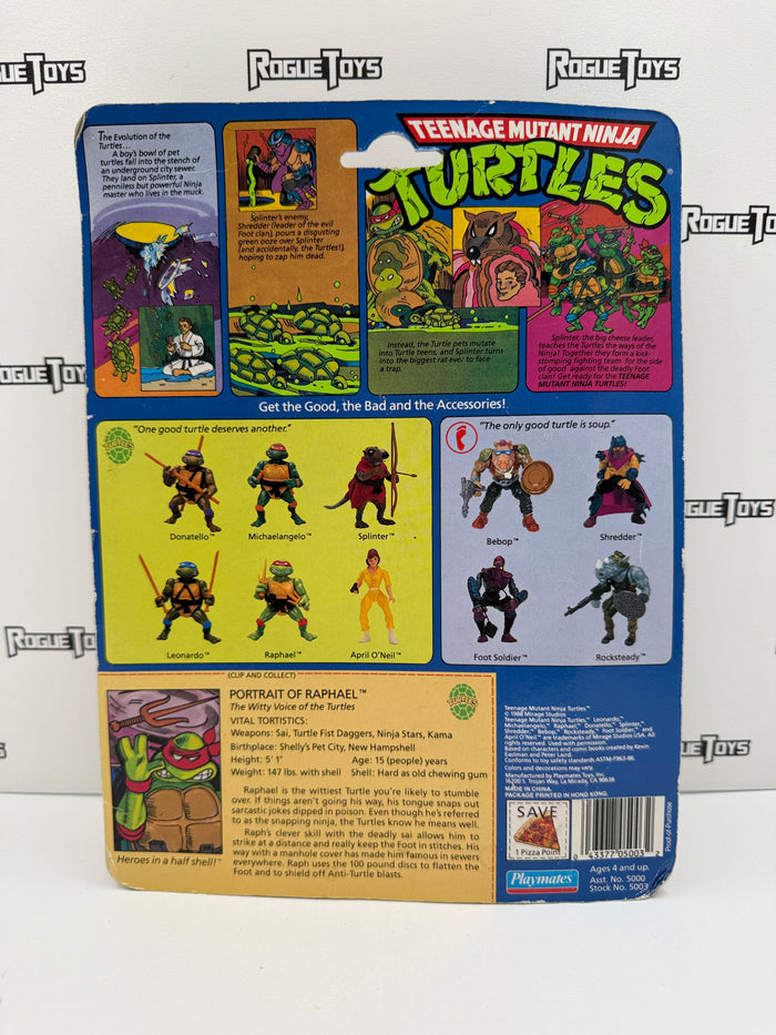 Playmates Teenage Mutant Ninja Turtles (TMNT) Raphael