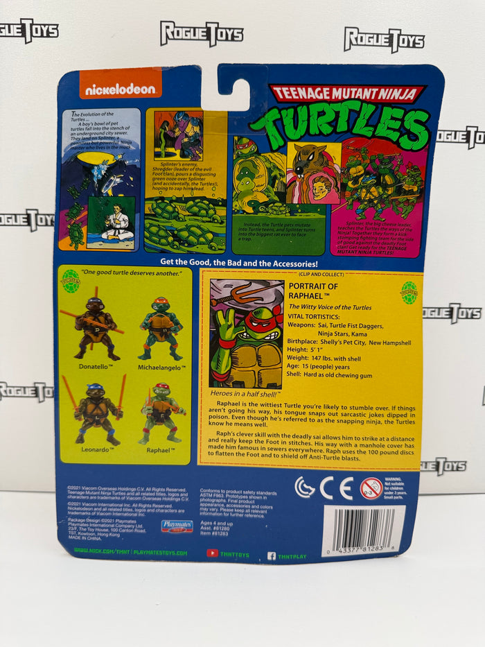Playmates Teenage Mutant Ninja Turtles (TMNT) Raphael