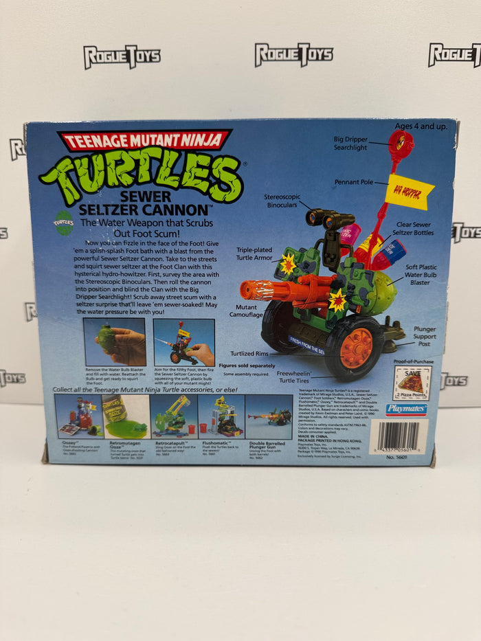 Playmates Teenage Mutant Ninja Turtles (TMNT) Sewer Seltzer Cannon