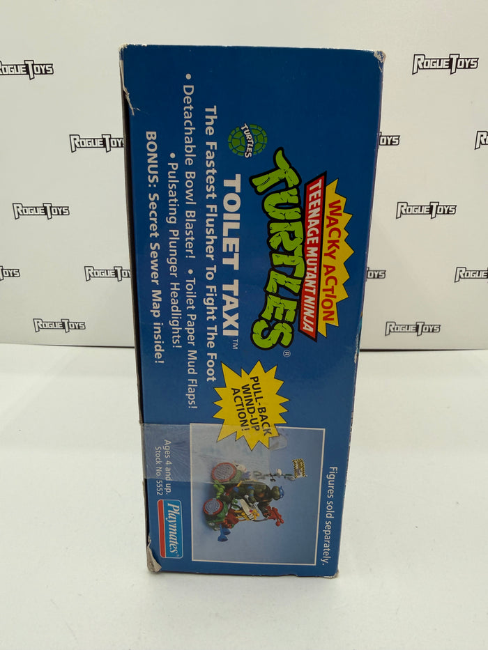 Playmates Wacky Action Teenage Mutant Ninja Turtles (TMNT) Toilet Taxi