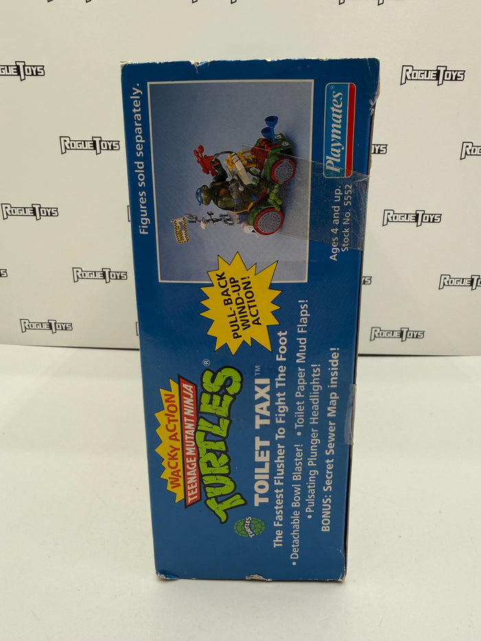 Playmates Wacky Action Teenage Mutant Ninja Turtles (TMNT) Toilet Taxi