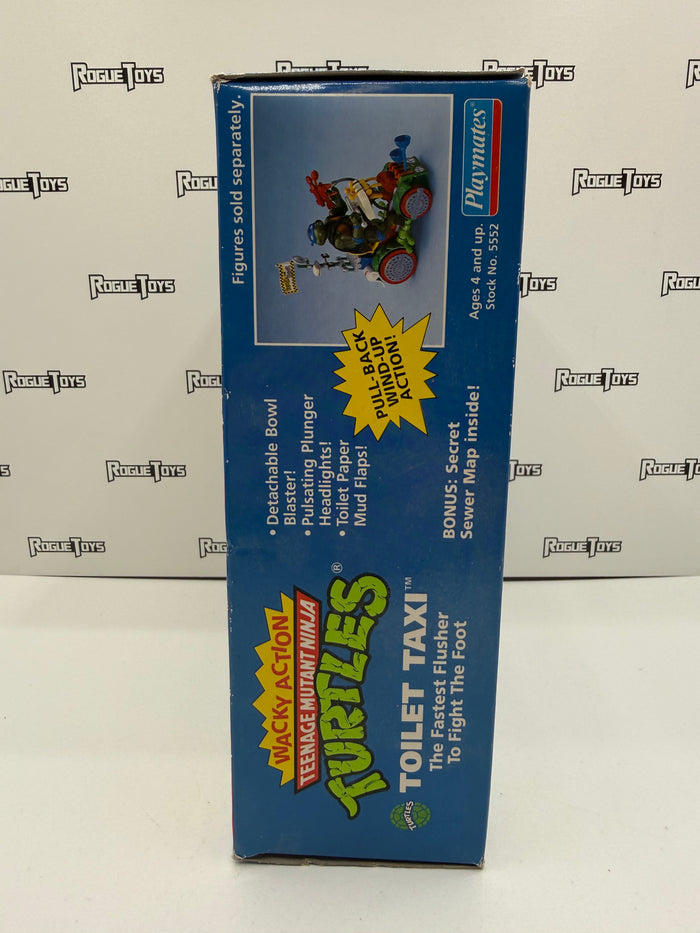 Playmates Wacky Action Teenage Mutant Ninja Turtles (TMNT) Toilet Taxi
