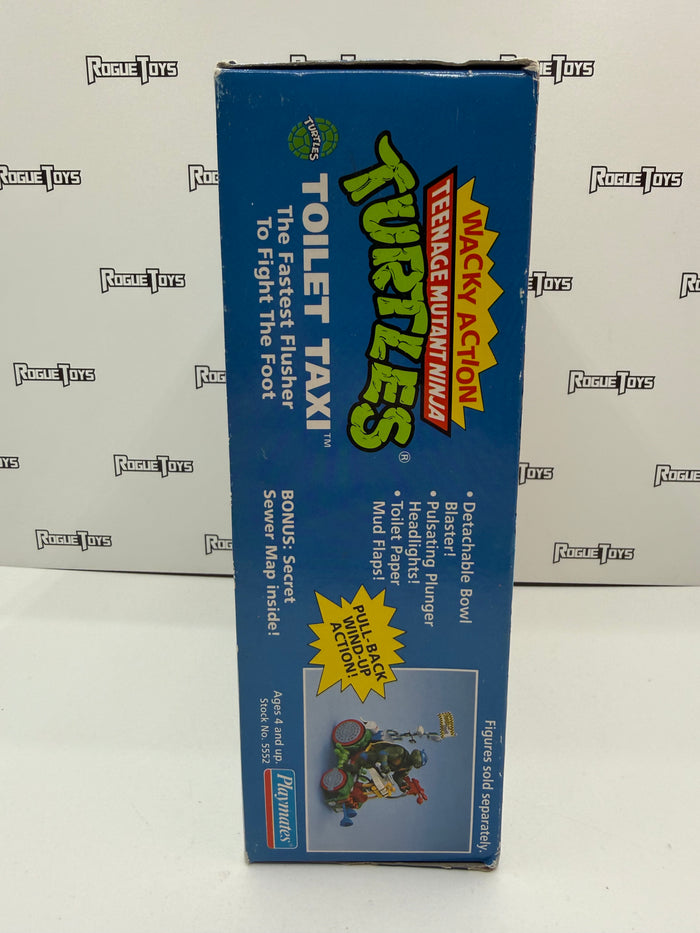 Playmates Wacky Action Teenage Mutant Ninja Turtles (TMNT) Toilet Taxi