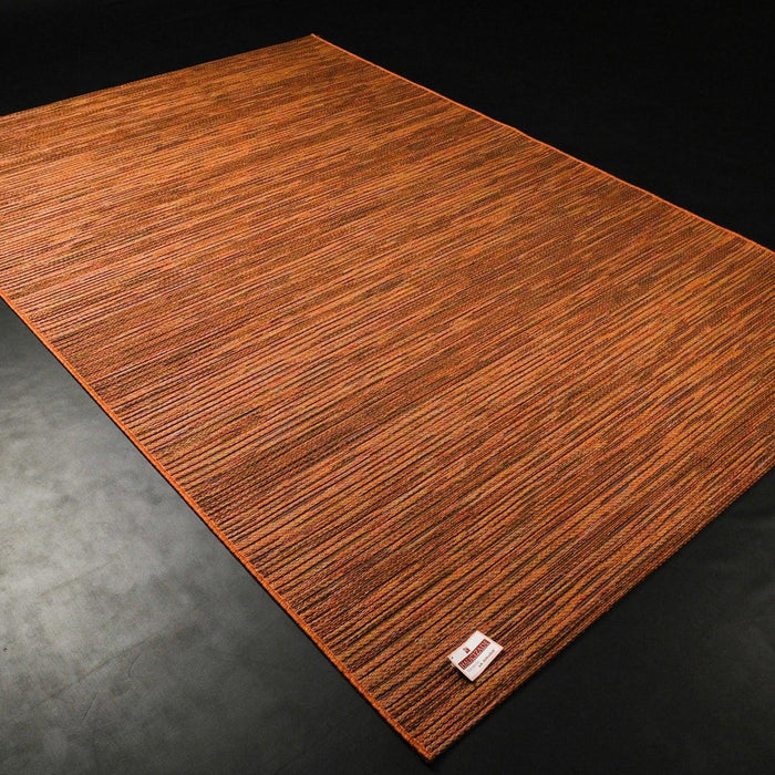 Polo Serisi Sade Desenli Dış Mekan Makine Dokuma Halı, terra, 160x230 cm — Halıcızade