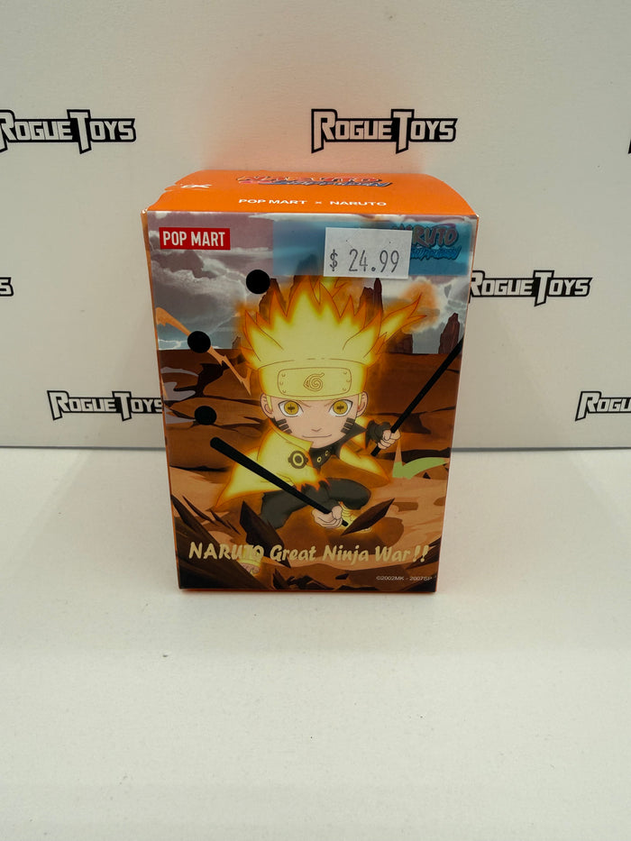 Pop Mart x Naruto Shippuden Naruto Great Ninja War!! Blind Box Figure