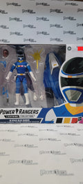 Power Rangers Lightning Collection Blue Space Ranger with Galaxy Glider