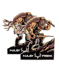 Rifle Sasquatch Stickers 2 pk - Muley Freak