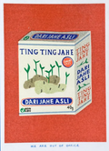 Risograph Print: Ting Ting Jahe - Box of Ginger Candy