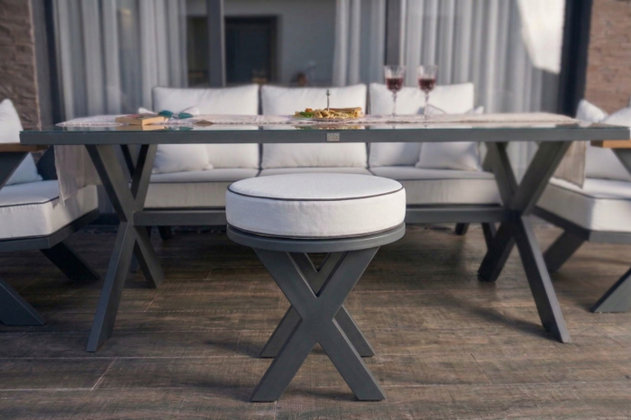 Round Ottoman Cushions