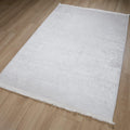 Sade Desenli Dijital Baskı Halı, krem, 120x180 cm — Halıcızade