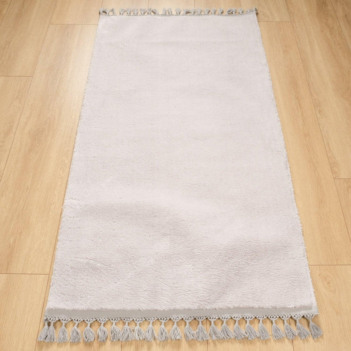 Sade Desenli Makine Dokuma Halı — 80x150, 120x180 cm
