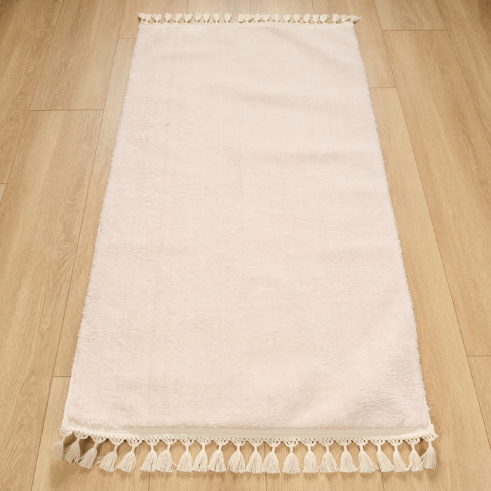 Sade Desenli Makine Dokuma Halı — 80x150, 100x200 cm