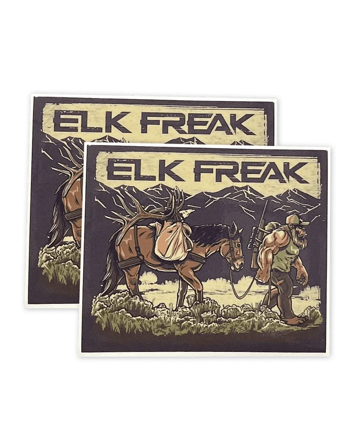 Sasquatch Pack Horse Sticker 2 Pack - Muley Freak