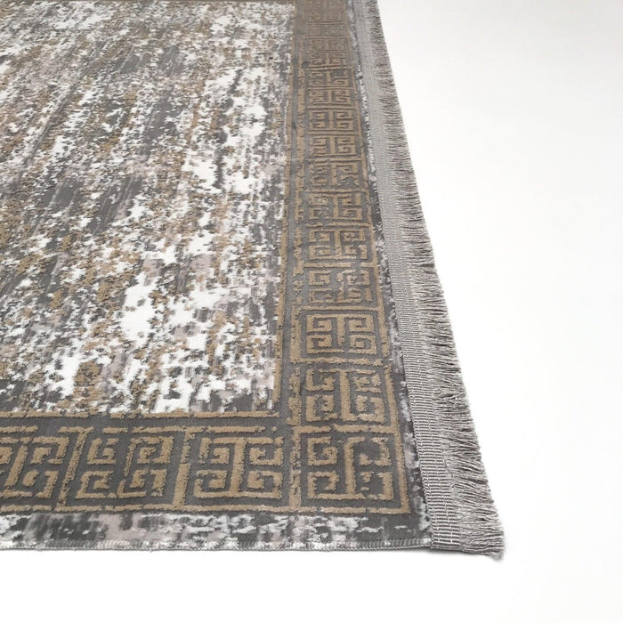 Eko Halı Sateen Çerçeve Desenli Makine Dokuma Halı