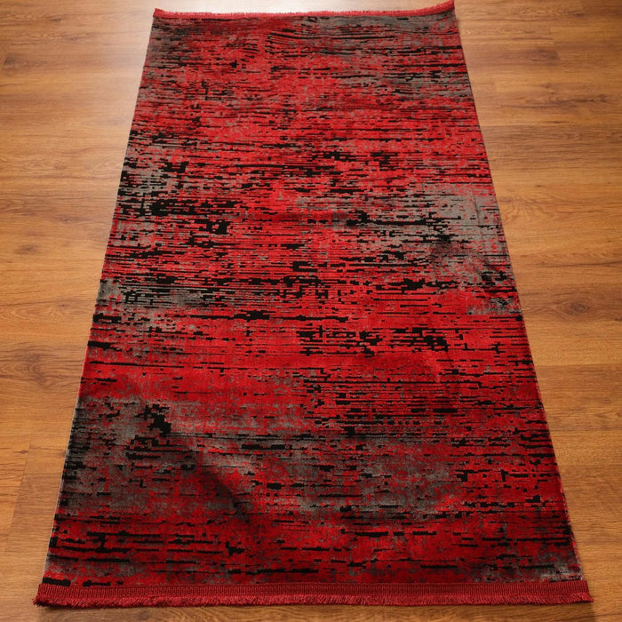 Sateen Serisi Sade Desenli Makine Dokuma Halı — 80x150, 120x180 cm