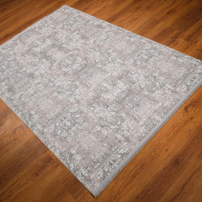 Sateen Serisi Vintage  Desenli Makine Dokuma Halı — 80x150, 120x180 cm