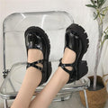 School Pumps - Shiny Black A / 3.5 Shoes - Femboy Fatale