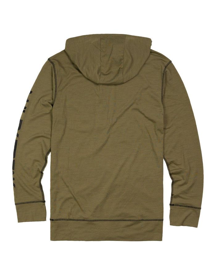Scout Merino Hooded Long Sleeve - Muley Freak
