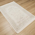 Seccade Desenli Makine Dokuma Halı, krem, 80x125 cm — Halıcızade