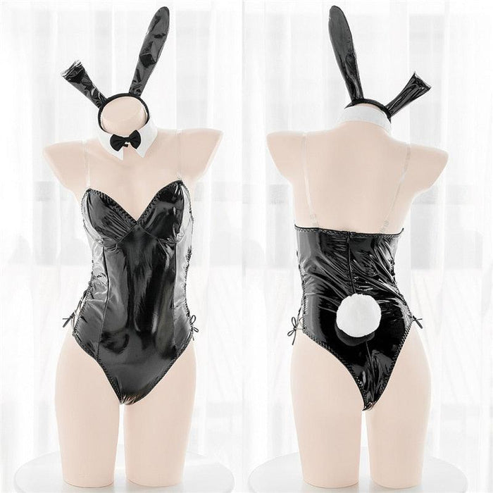 Shiny Bunny Suit Set - Costume - Femboy Fatale