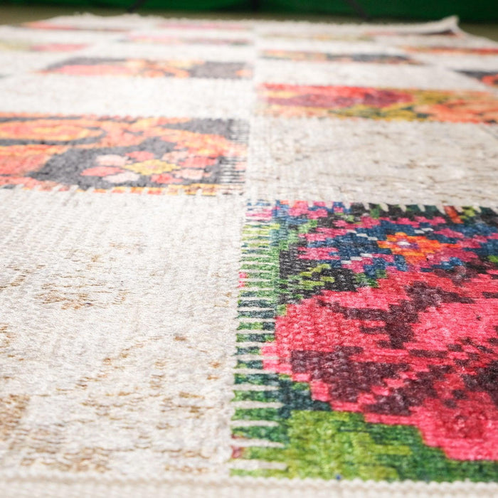Eko Halı Siesta Neo Patchwork Desenli Dijital Baskı Halı