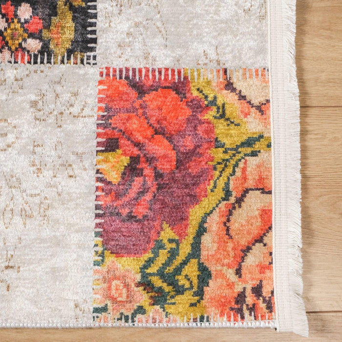 Eko Halı Siesta Neo Patchwork Desenli Dijital Baskı Halı