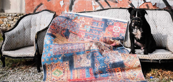 Eko Halı Siesta Neo Patchwork Desenli Dijital Baskı Halı