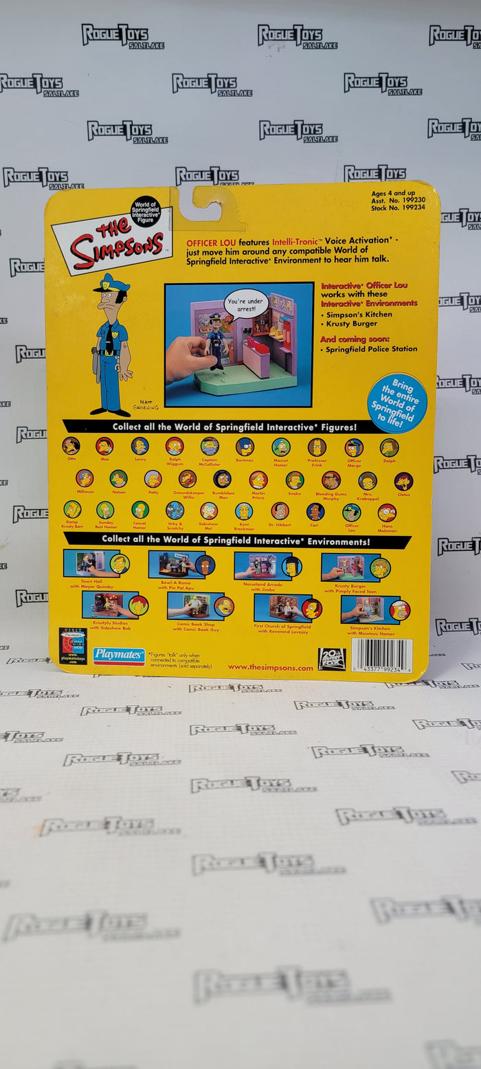 Simpsons World of Springfield Officer Lou