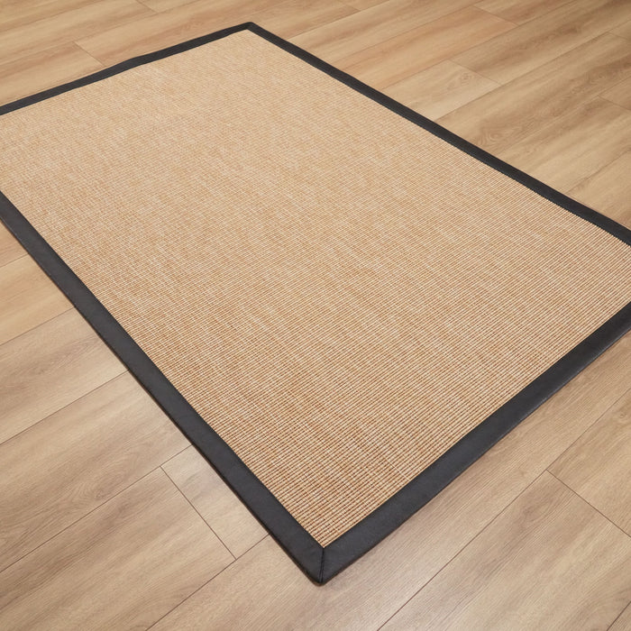 Sisal Serisi Makine Dokuma Sade Desenli Bej Halı, 120x180 cm — Halıcızade