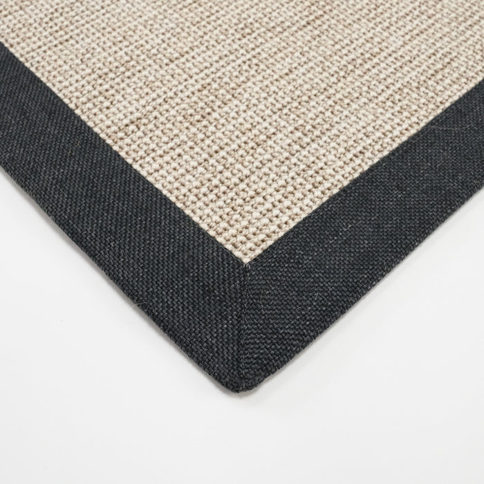 Sisal Serisi Makine Dokuma Sade Desenli Gri Halı