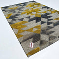 Smart Serisi Geometrik Desenli Makine Dokuma Halı, gri, 80x150 – 200x290 cm — Halıcızade