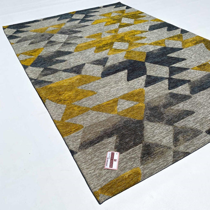 Smart Serisi Geometrik Desenli Makine Dokuma Halı, gri, 80x150 – 200x290 cm — Halıcızade