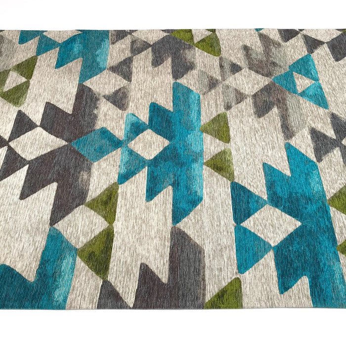 Smart Serisi Geometrik Desenli Makine Dokuma Halı, gri, 120x180 cm — Halıcızade