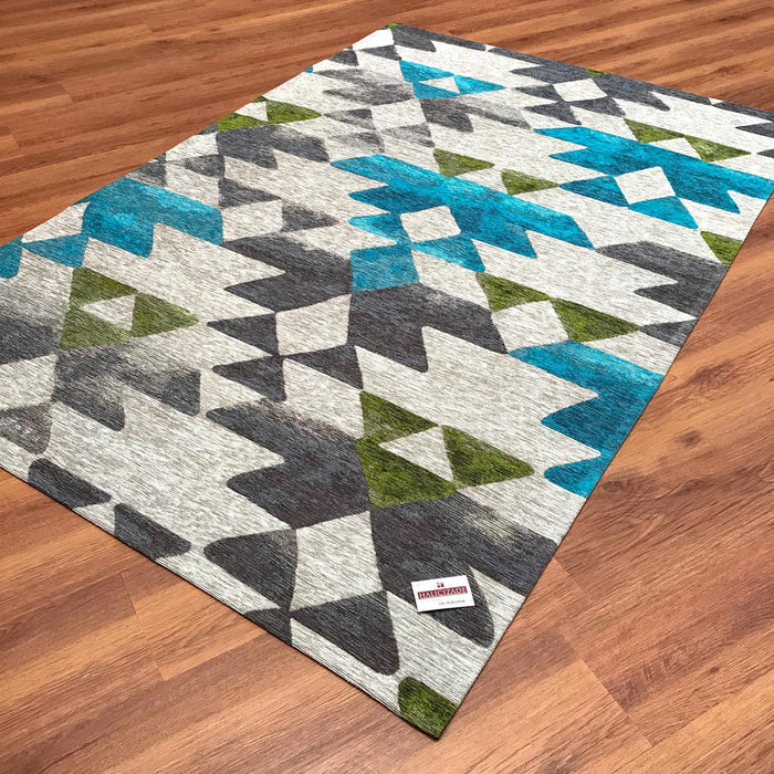 Eko Halı Smart Geometrik Desenli Makine Dokuma Halı